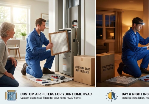 Custom Air Filters for Day and Night HVAC Systems: A Sizing Guide